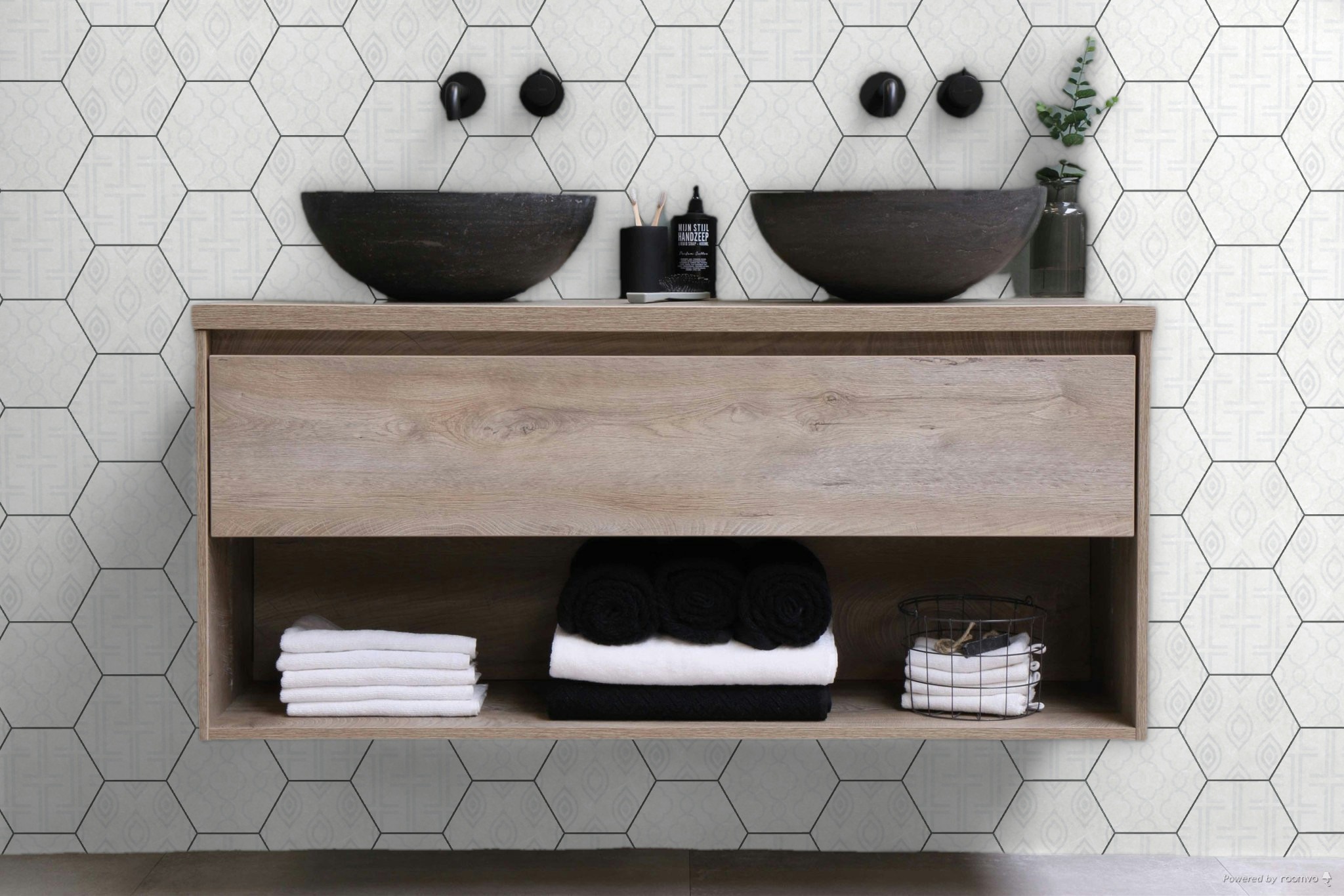Form 5.5X6.3&rdquo; White Decor* Hexagon | Aromaz Home