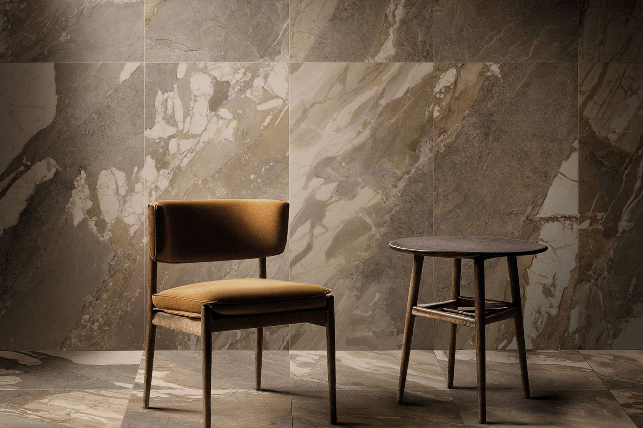 Dynasty Taupe Polished/Matte 24x48  | Aromaz Home