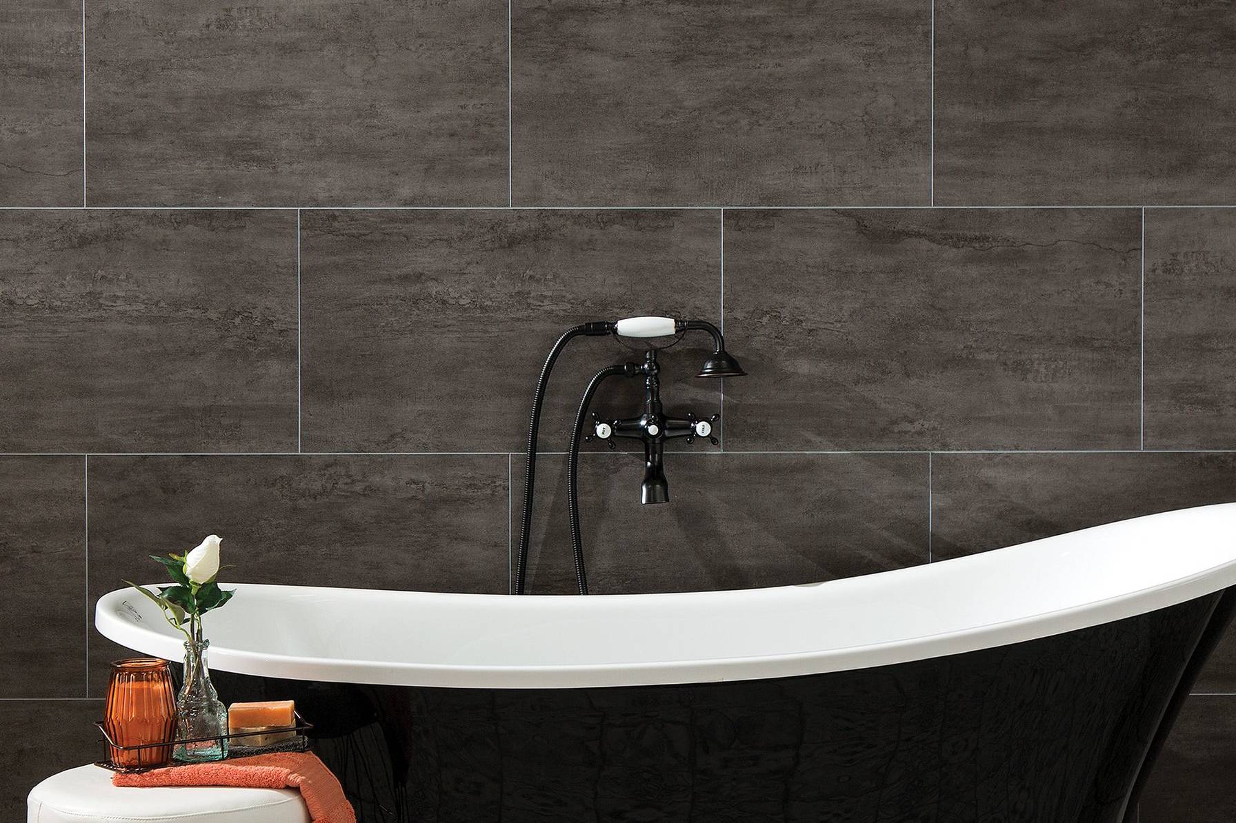 Ashen Slate Wall Tile 25x15 | Aromaz Home
