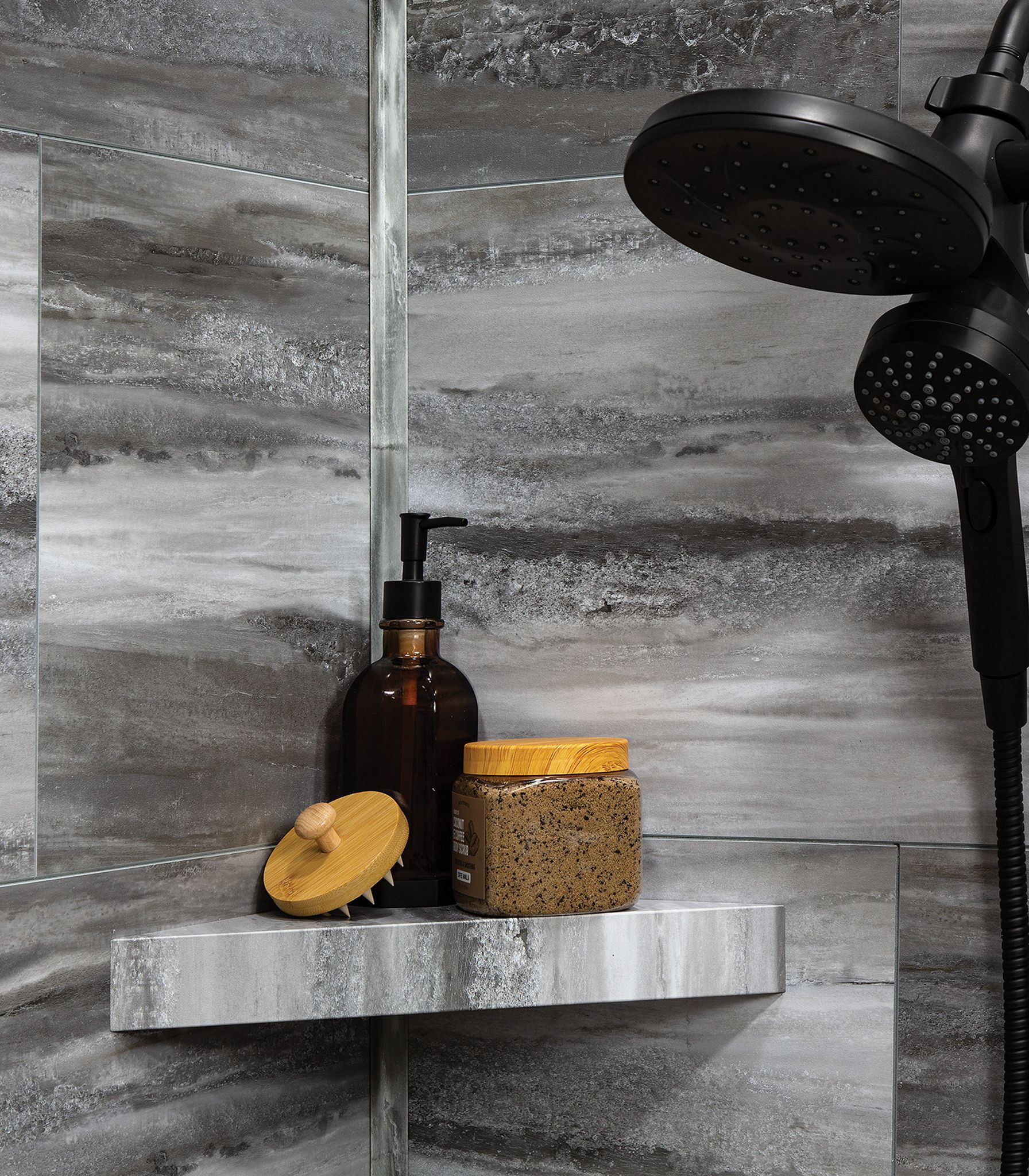 Hermitage Granite Shower Shelf 14.56x7.12x2 | Aromaz Home