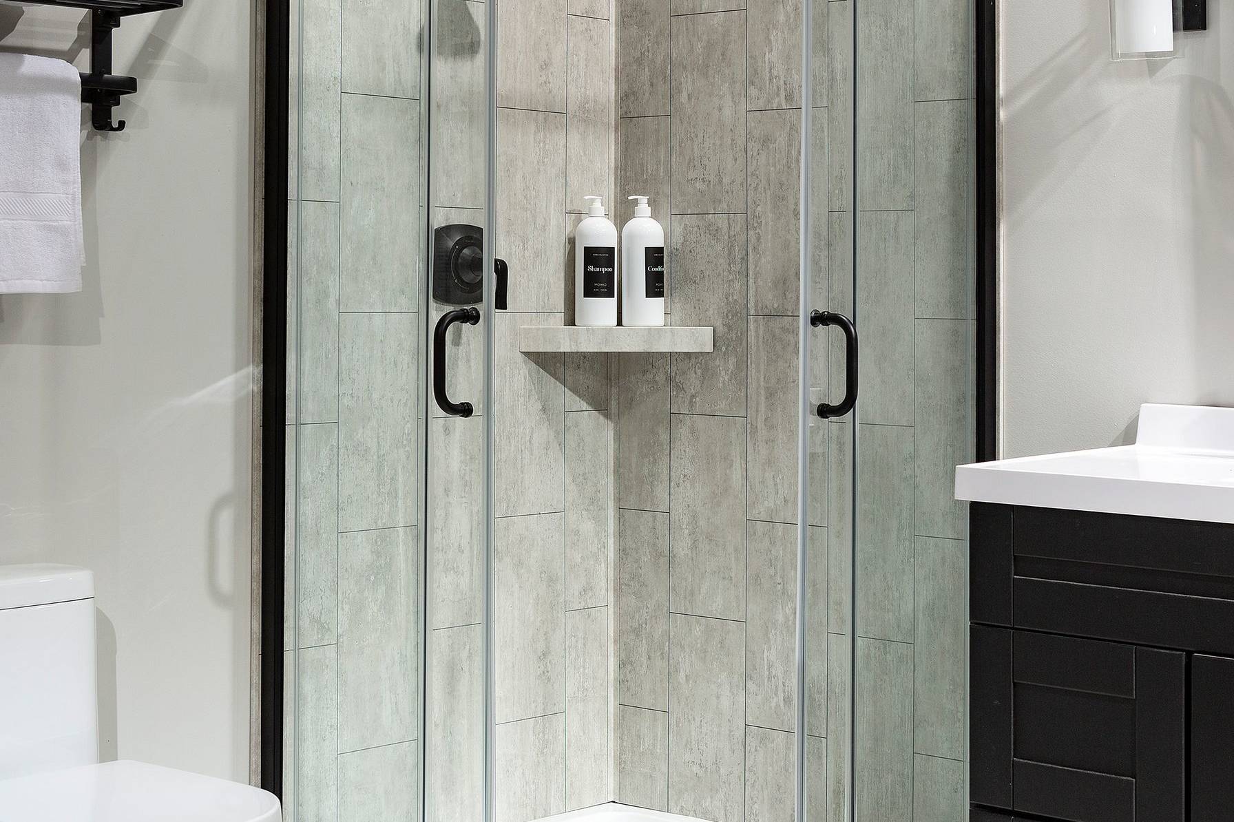 Wind Gust Shower Wall Kit 36x60x78 | Aromaz Home