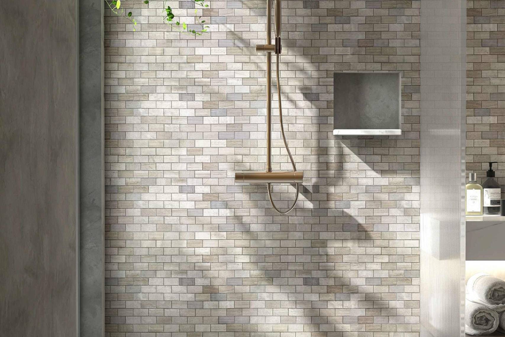 Brick Limestone Multi Finish Grey | Aromaz Home