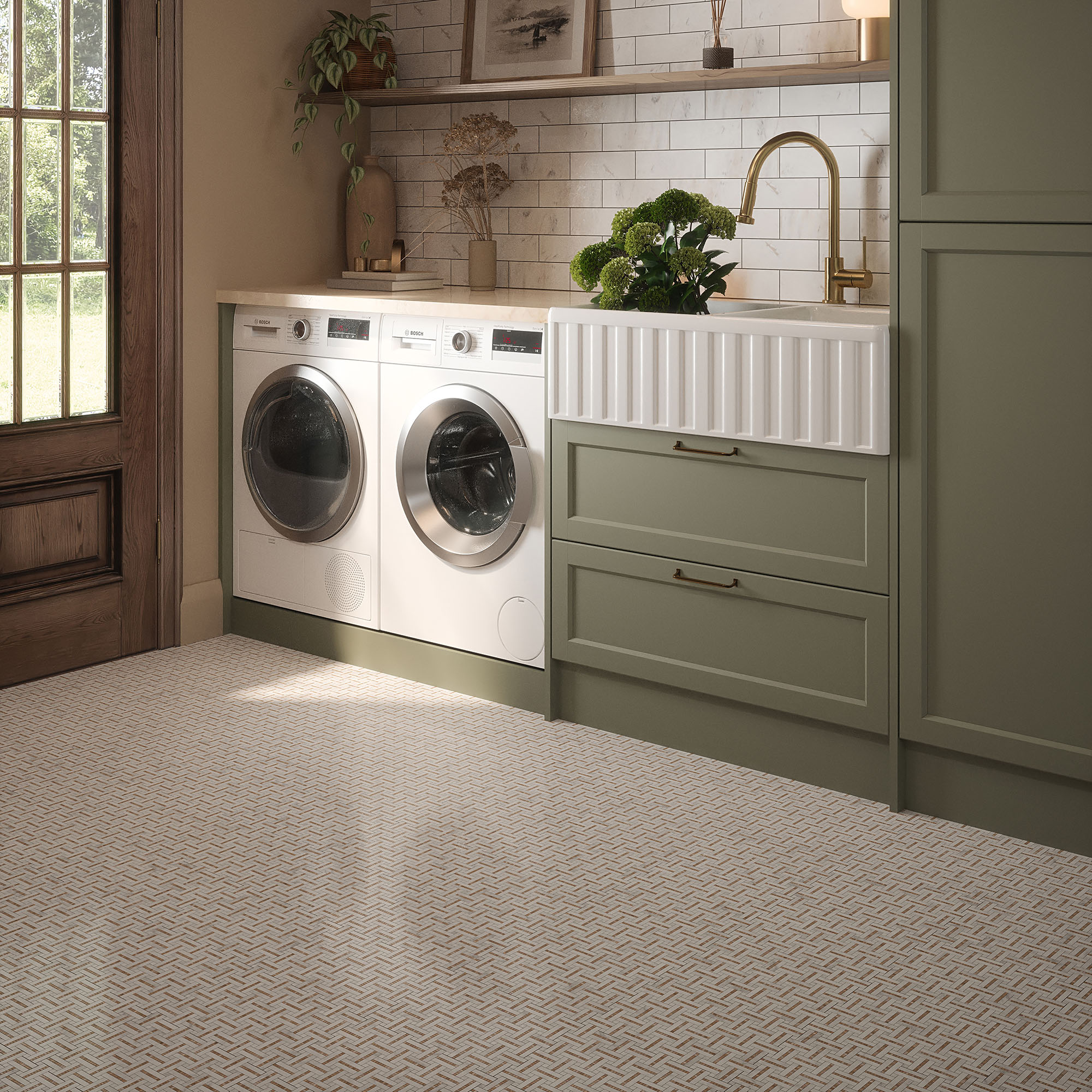 Gazebo Cream Mosaic | Aromaz Home