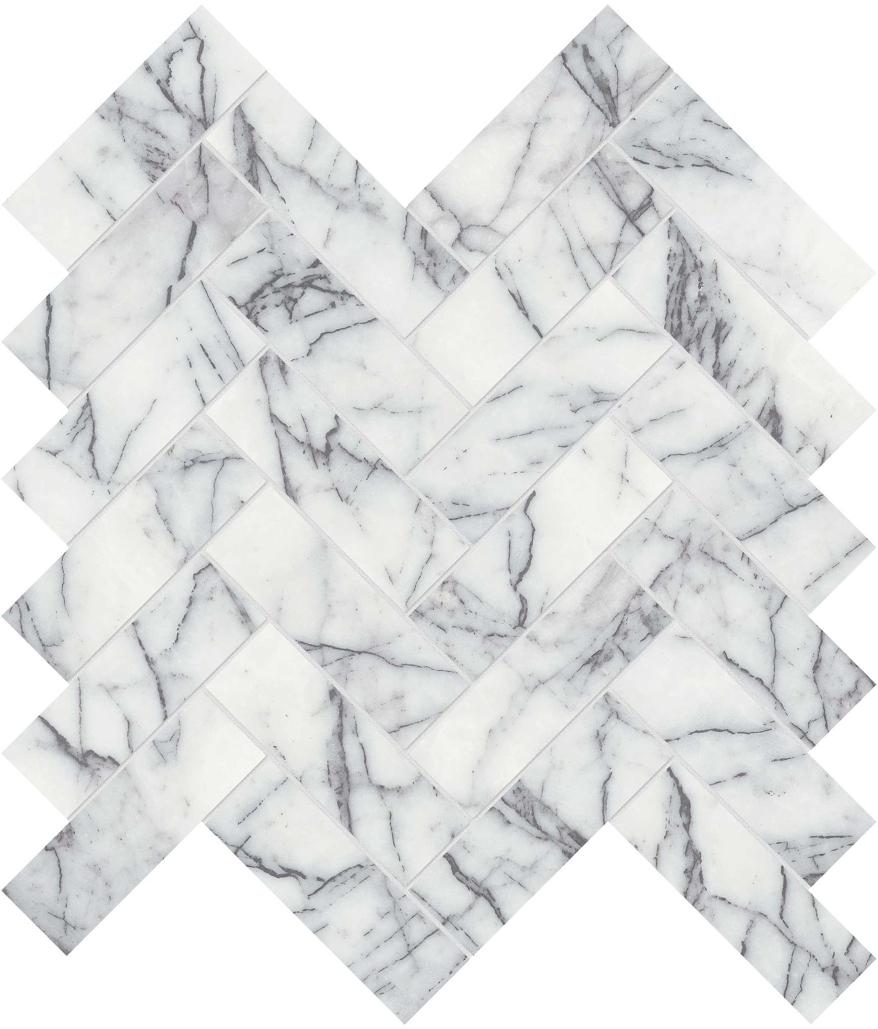 Lilac Volta 1.25x4 Herringbone Mosaic | Aromaz Home
