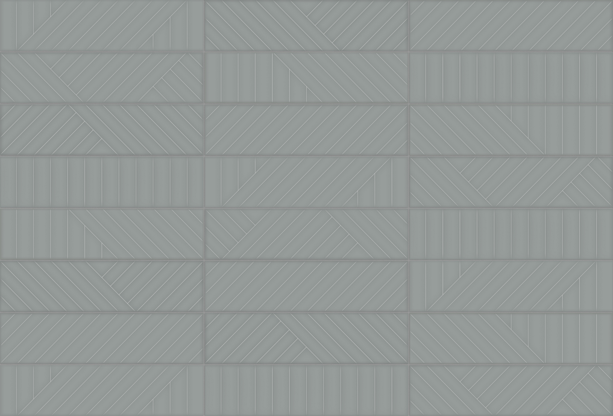 Geometra 3x12 Charcoal Maze | Aromaz Home