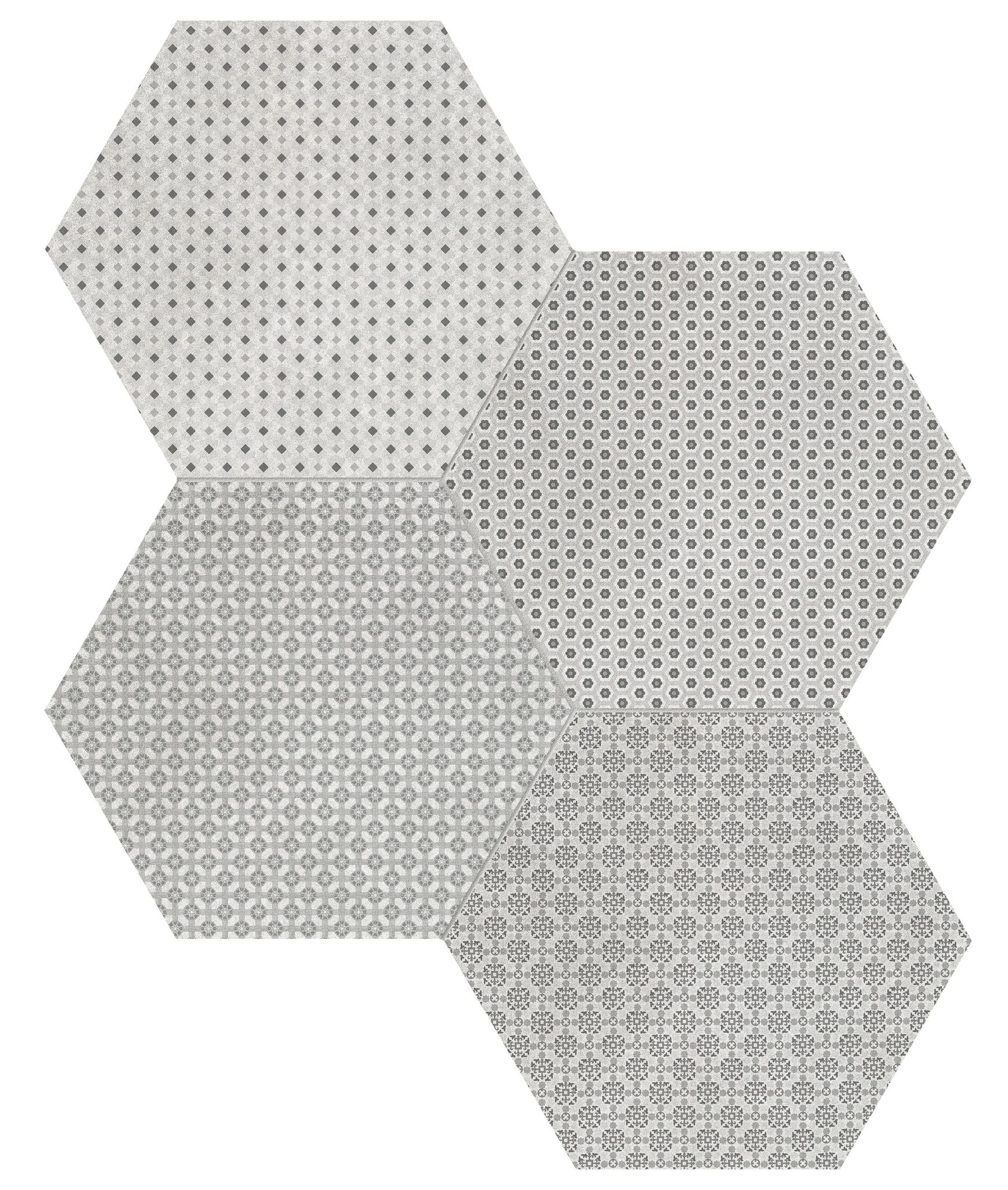 Tapestri 8.5 Wool Blend Hexagon | Aromaz Home