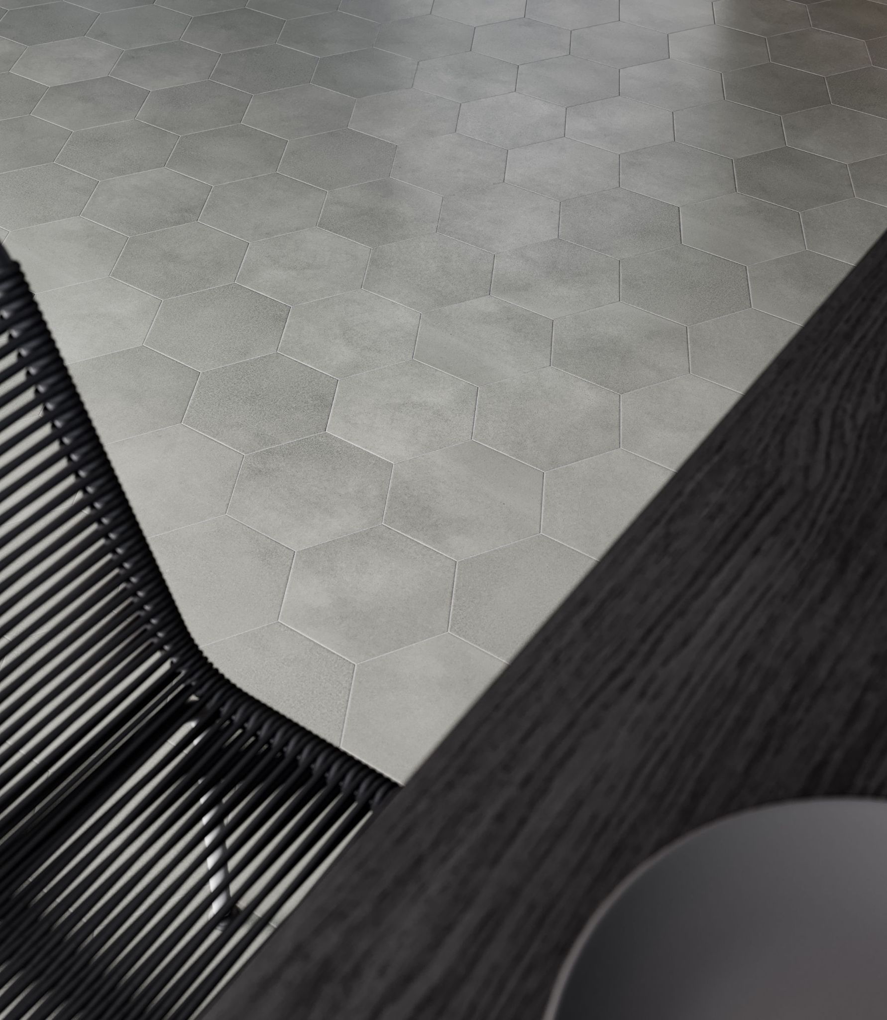 Tapestri 8.5 Wool Hexagon | Aromaz Home
